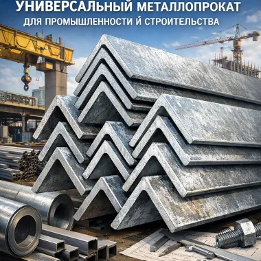 Оцинкованный стальной уголок — универсальный металлопрокат для промышленности и строительства